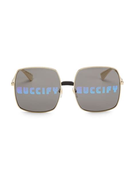 gucci guccify sunglasses|gucci sunglasses unisex.